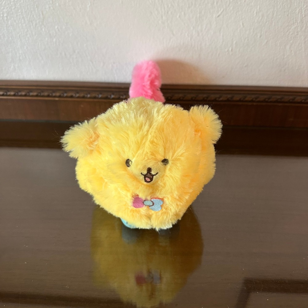 Bee and PuppyCat Sticky Plush Small Toy Factory Yellow Pink Tail Netflix